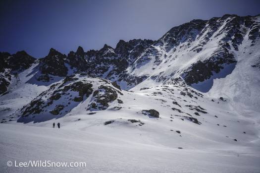 The lines on the Northwest face have a fair amount of gnar to them, especially in the bulletproof conditions we found earlier this month. The lines on the Northwest face have a fair amount of gnar to them, especially in the bulletproof conditions we found earlier this month.
