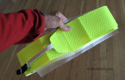 Profoil is stored by first wrapping adhesive on release plastic, then folding over itself so that you never go glue-to-glue. Profoil is stored by first wrapping adhesive on release plastic, then folding over itself so that you never go glue-to-glue.