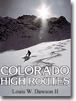 Colorado High Routes book cover. Colorado High Routes book cover.