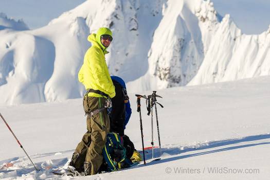 Clear skin track days in Alaska. The Patagonia Nano-Air performed well on the uphill as well as the downhill. Clear skin track days in Alaska. The Patagonia Nano-Air performed well on the uphill as well as the downhill.