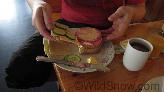 Experiments in Norwegian sandwich wrapping. Experiments in Norwegian sandwich wrapping.