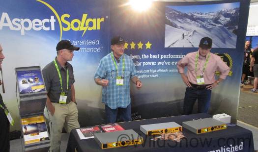 We stopped by Aspect Solar to check out their latest power packs. We stopped by Aspect Solar to check out their latest power packs.