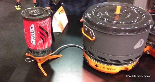 JetboilCoffe We already covered the new Jetboil Genesis stove. On several basecamp trips I’ve used an old Coleman 2-burner stove, which worked ok, but could definitely use some improvement. Jetboil's system looks sweet, especially the ability to hook up a small accessory burner for making hot water while using the main burners for cooking. I didn't get the price, but I’m sure it'll be a pretty penny more than the $30 Walmart two-burner.