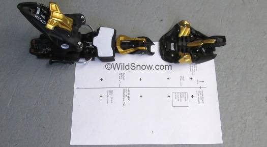 Marker Kingpin with WildSnow paper template. Instructions below may appear complex, that's because we tried to be complete. Experienced mechs can do a much simpler abbreviated process. Marker Kingpin with WildSnow paper template. Instructions below may appear complex, that's because we tried to be complete. Experienced mechs can do a much simpler abbreviated process.