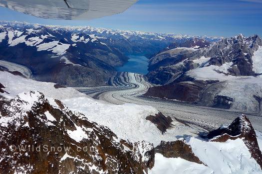 The dramatic landscape of AK. Power of water magnified. If only I could fly these skies forever, scouting out new ski runs and places to explore. The dramatic landscape of AK. Power of water magnified. If only I could fly these skies forever, scouting out new ski runs and places to explore.