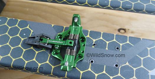 Superlite 2 toe matches up to Radical toe unit hole pattern, heel units do not.