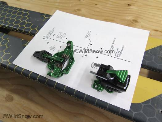Ready, set, slow down. Superlite 2 has no fore/aft adjustment for boot sole length so mounting is a challenge for the DIY. Ready, set, slow down. Superlite 2 has no fore/aft adjustment for boot sole length so mounting is a challenge for the DIY.