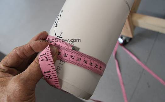 Measuring to space three lines of screws equidistante, so internal core is held nice and evenly away from shell, creating an air space for flow. Measuring to space three lines of screws equidistante, so internal core is held nice and evenly away from shell, creating an air space for flow.
