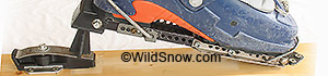 Ramer Universal backcountry skiing binding.