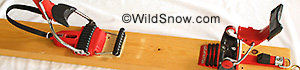 Silvretta SL backcountry skiing binding.