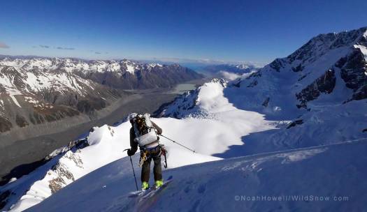 Off the top of Mount Dixon.