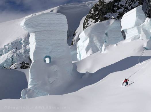Skiing in New Zealand with Adam Fabrikant (pictured), Noah Howell, and Billy Haas.  Photo:  Beau Fredlund