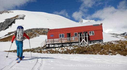 The French Ridge Hut! A site for sore feet. 
