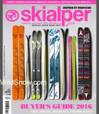 Skialper gear guide, in English and Italian, is over the top in details.