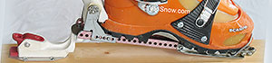 Ramer Comfort backcountry skiing binding.