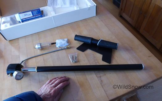 Benjamin unboxed, handle and base need to be screwed on, and you follow simple instructions for desiccant cartridge. Benjamin unboxed, handle and base need to be screwed on, and you follow simple instructions for desiccant cartridge.