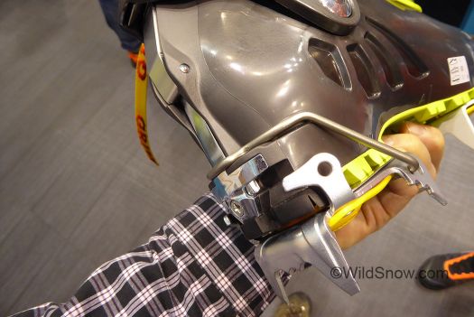 Check out these Grivel crampoins with a specially shaped bracket for the Tronic. Check out these Grivel crampons with a specially shaped bracket for the Tronic.