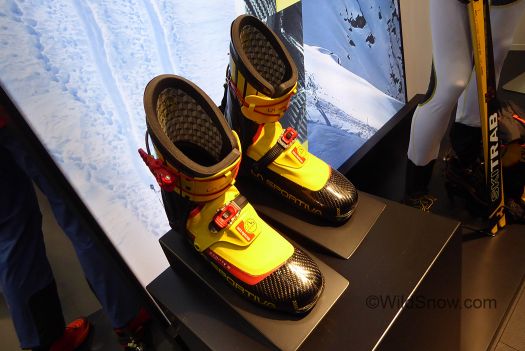 La Sportiva has incrementally improved all their products, their full carbon Quadrant boot now has the upper internal liner cuff attached to the shell cuff, eliminating grams and making things work better together. Better performance includes how easily you can get your credit card out of your wallet. La Sportiva has incrementally improved all their products, their full carbon Quadrant boot now has the upper internal liner cuff attached to the shell cuff, eliminating grams and making things work better together. Better performance includes how easily you can get your credit card out of your wallet.
