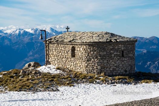 A beautiful old mountain church on Parnassos.