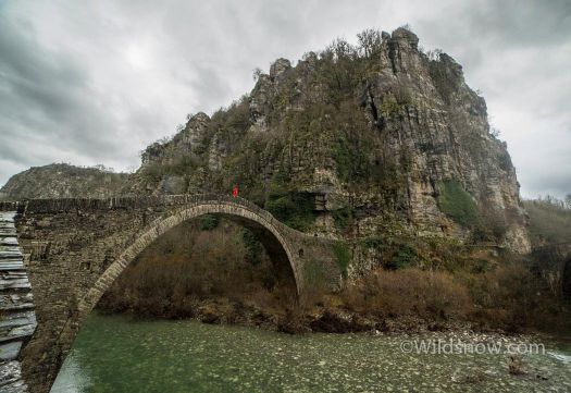 This ancient stone arch bridge, built hundreds of years ago, still spans the river. Bolted sport climbing routes are available on nearby cliffs for modern day endeavors. This ancient stone arch bridge, built hundreds of years ago, still spans the river. Bolted sport climbing routes are available on nearby cliffs for modern day endeavors.