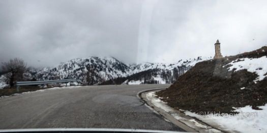 WildsnowEdit (3 of 7) Greece (and all of Europe) has had a tough start to the season. However, we started to see a bit of snow, as we drove higher into the Greek mountains.