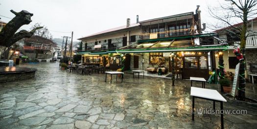 WildsnowEdit (7 of 7) Our home for a few days. In the tiny Greek mountain town of Samarina. With two restaurants downstairs, It's hard to beat.