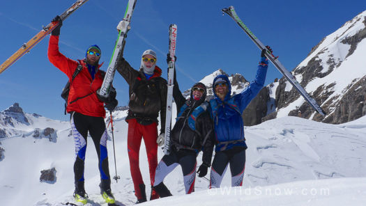 The Ski Hardrock 100 crew. The Ski Hardrock 100 crew.