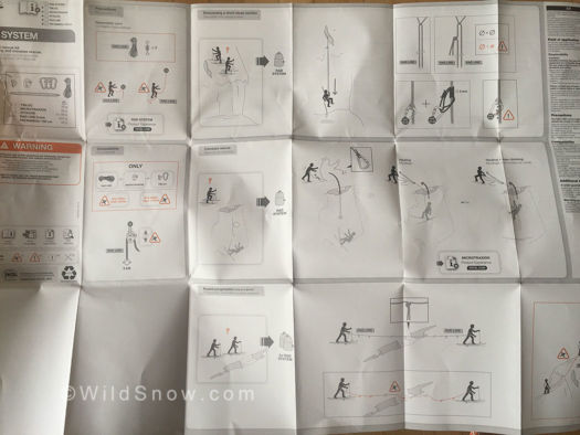 Petzl Cartoons – can you figure what to do and not to do?
