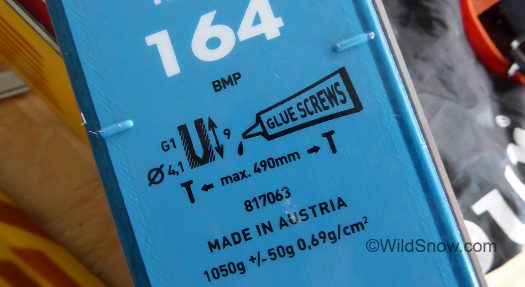 Blizzard ski mounting info. Blizzard ski mounting info.