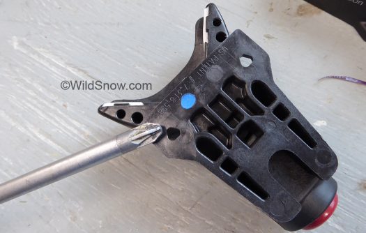 Most of the binding is carbon infused plastic. Most of the binding is carbon infused plastic.