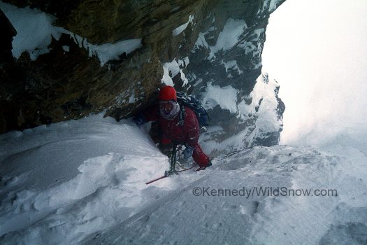 Michael Pokress, Pyramid Peak North Face Right 1976. Michael Pokress, Pyramid Peak North Face Right 1976.