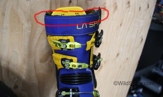 In terms of fit, we are mystified as to why the power strap doesn't locate as well as with version 1. In terms of fit, we are mystified as to why the power strap doesn't locate as well as with version 1.