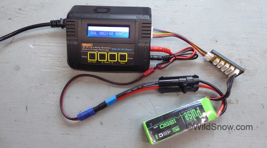 680AC Balance Charger is impressive, even has a 12v input for operating with vehicle or backcountry solar such as that at a cabin or hut. 680AC Balance Charger is impressive, even has a 12v input for operation with vehicle or backcountry solar such as that at a cabin or hut.