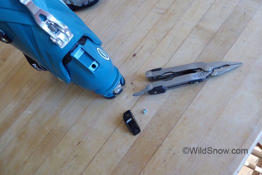 Excellent. Remove one screw, flip lock anchor, get a few degrees more forward cuff lean. Perhaps someone will make an aftermarket piece for LESS cuff lean? Excellent. Remove one screw, flip lock anchor, get a few degrees more forward cuff lean. Perhaps someone will make an aftermarket piece for LESS cuff lean?
