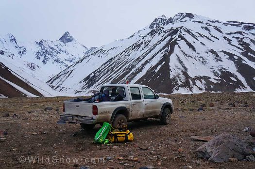 Happy to make it past the Yeso Reservoir, we bed down for the night with beautiful views all around.