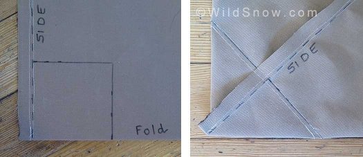 To make a box corner To make a box corner