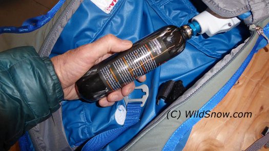 The now legendary carbon cylinder. The now legendary carbon cylinder.