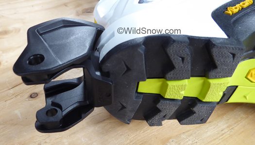 'Power Cup' is a bit of tricky business that helps the heel perform. Question rises about how this will behave with boot sole wear or. 'Power Cup' is a bit of tricky business that helps the heel perform. Question rises about how this will behave with boot sole wear or.
