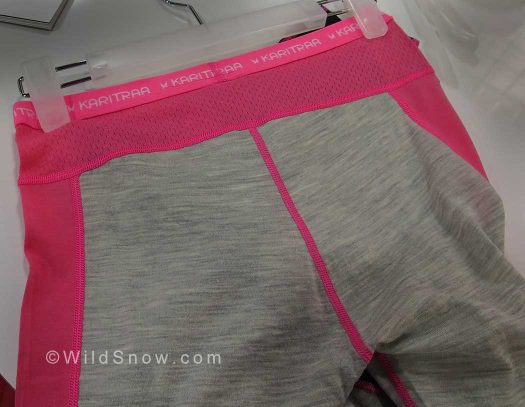 Not only are they carefully body mapped (so they fit nice), but they also have strategic mesh venting in the places that we need most -- behind the knees, under the arms, calves, and where a backpack sits at the top of your pants. Not only are they carefully body mapped (so they fit nice), but they also have strategic mesh venting in the places that we need most -- behind the knees, under the arms, calves, and where a backpack sits at the top of your pants.