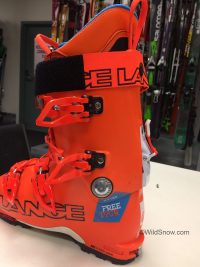 Lange XT Freetour is easily spotted on the hill, though all you'll see is an orange streak if these beef boots are skied to their full capability. Easily spotted on the hill, though all you'll see is an orange streak if these are skied to their full capability.