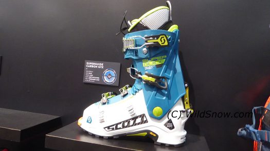 Bonus shot, all the Scott touring boots now have external lean lock. Bonus shot, all the Scott touring boots now have external lean lock.