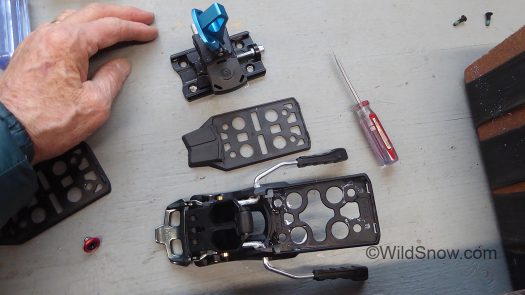Brake with base plate at bottom of photo. Brake with base plate at bottom of photo.