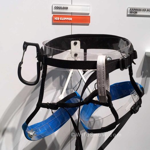 BD’s couloir harness with new ice clipper attachment – sweet!