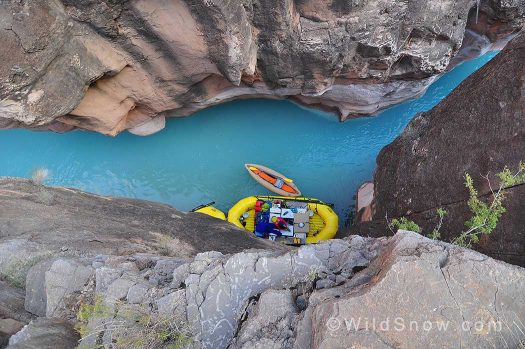 A little dose of Havasu blue from my trip down the Colorado River.