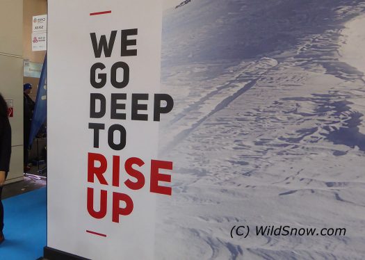 ISPO, land of the odd European English marketing slogans. ISPO, land of the odd European English marketing slogans.