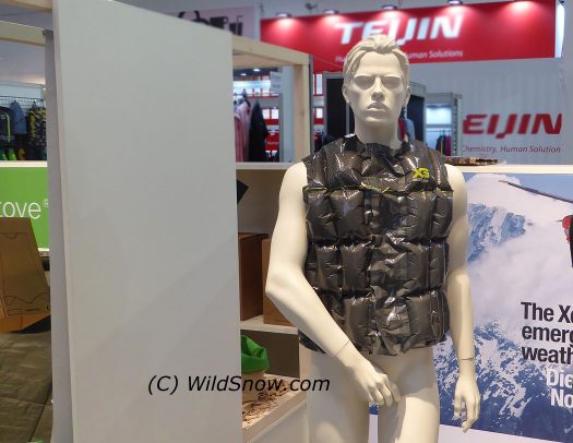 P1030815 copy-vest We've seen air insulated clothing before, but I can't remember anything purposed for emergency use.