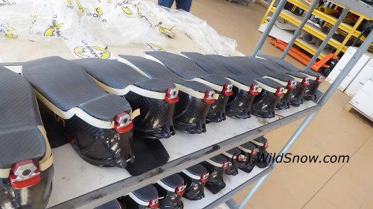 Prepping for sole installation. Prepping for sole installation.