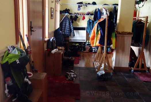Boot room.