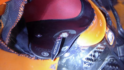 A 14 mm spanner comes with the boots, for removal of the cuff pivots. A 14 mm spanner comes with the boots, for removal of the cuff pivots.