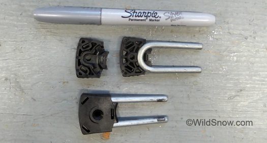 U-spring is basic, same as used on many other tech bindings over the last three decades. U-spring is basic, same as used on many other tech bindings over the last three decades.